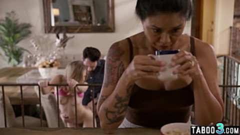 Raw lust: Dude pummels petite teen Coco Lovelock and his wife's tight Asian assholes