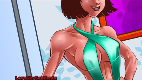 Blonde teen's insatiable lust crushed by sweaty older dudes - 69 positions unleashed