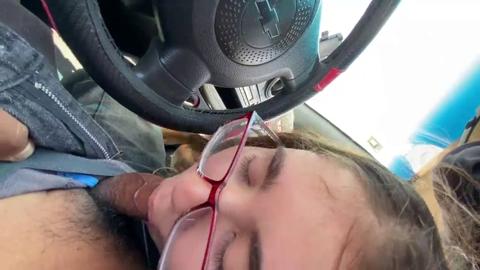 Juicy roadside blowjobs from nubile teens, no penetration, just sloppy faces