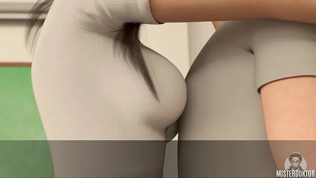 Busty MILF plays slutty role in leather