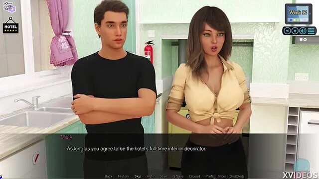 Teen chick with perfect tits receives hot massage