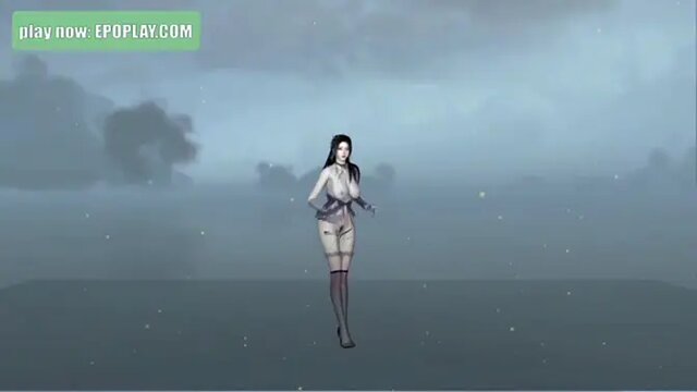 Cute Character Shaking Booty