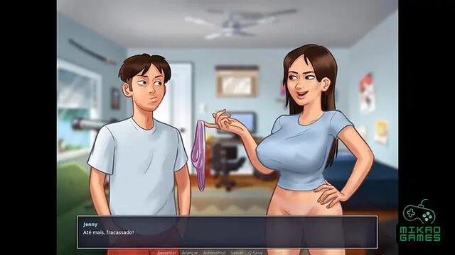 Summertime Saga ep 25 - Teen girl tells me to lick her large boobs and pussy