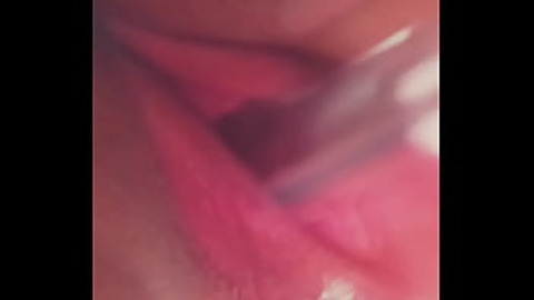 Blown away by her massive cumshot!