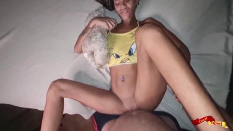 My stepdaughter craves taboo incestual depravity, begging for filthy pleasures with her older admirer