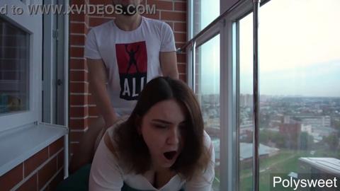 Blindly ravished on the balcony, apathy ensues
