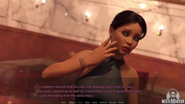 Slutty MILF gets a big cock facial