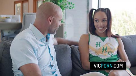 Alexis Tae gets drilled by her boyfriend's lucky stepdad