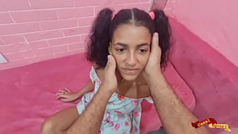 Mommy's little princess👸 gets her tight ass🍑 filled