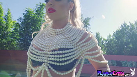 Blonde Bitch Demands Your Slobber Allie Nicole Strips for Cash