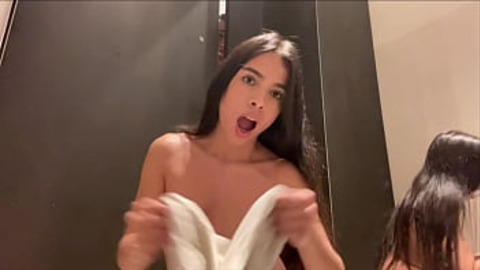 Store's private🤫 hell, Squirt splooge infuses everywhere, sloppy lusty orgasmic ecstasy