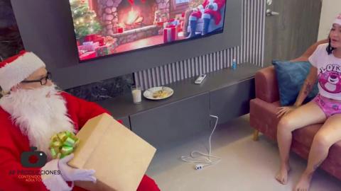 Santa's Naughty😈 Gift: 'Saucy Latina's Merry F**k'