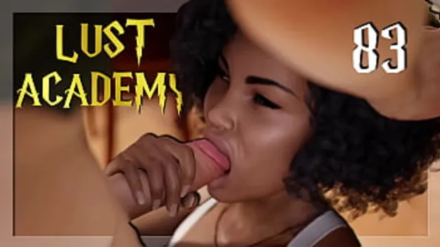 LUST ACADEMY #83 ? A forbidden blowjob in the library