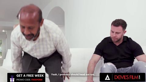 Alexis Tae's Juicy Booty Gets Ripped Apart By Daddi's Co-Worker's Fertile Seeds