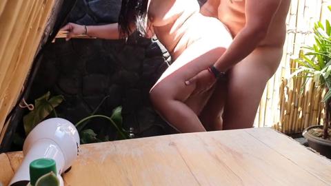 Caught with my friend's wife at his place when alone