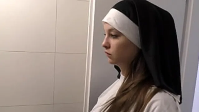 Teen Nun Angelina BBC Creampie