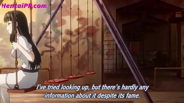 Teen babe enjoys gangbanged in anime men's room