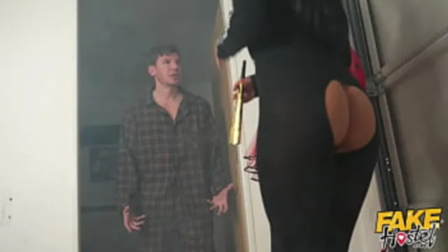 Fake Hostel - Party Girls Entertain Guest with Threesome