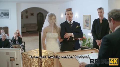Slutty new bride gets repeatedly ravaged by multiple horny🥵 studs