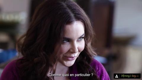 Mommy's Hubby Fucks Virgin Son's Ass🍑 While Busty Natasha Nice Screams 'Oui, Papa'