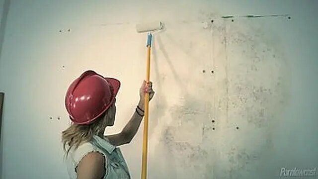 Teen Latina strips and wanks herself