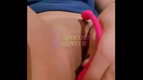 Pink Vibrator Pleasures Alternating Teenage Flame