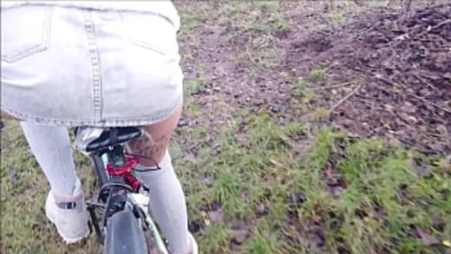 Premiere! Hot bike gets fucked in public! Part 2