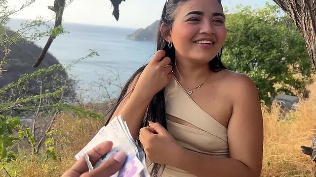 Cute Latina teen gets banged by a big cock