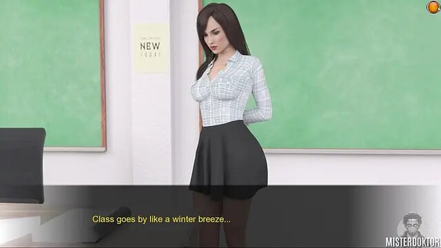 Busty chick and sexy MILF in hot roleplay