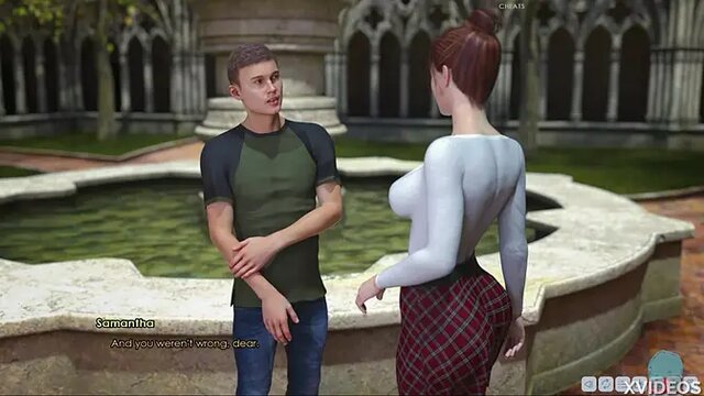 Slutty teen with big, firm tits receives fucked deep