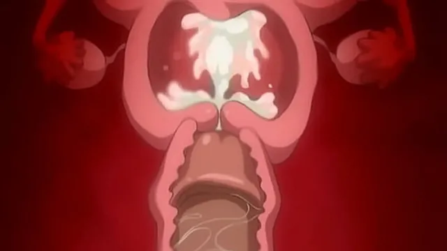 Hot Hentai - Big creampie in a snug hole [Uncensored]