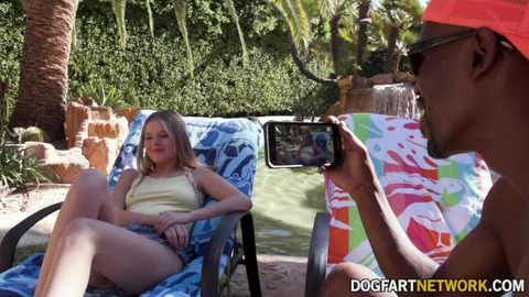 Naughty😈 beach bunny siphons BBC in exotic getaway, getting utterly destroyed