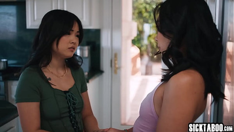 Tiny Teen Twin Sisters Lulu & Kimmy Submit to Perverted Stepfather Charles