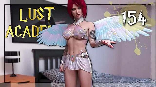 Naughty Redhead Teen in Sexy Outfit Teases MILF