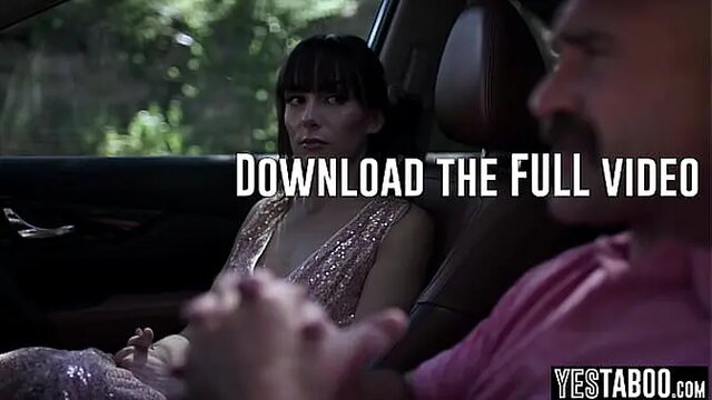 Suspicious stepdad fucks petite teen GF with big dick