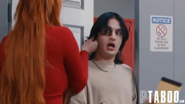 Siri Dahl and Lauren Phillips Seduce boyfriend Elias in School Trix!