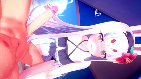 Shimakaze's Sultry Sessions in Azur Lane's Sin City, Anal👌 Frenzy Ensues, Orgasmic Climax🚀 Guaranteed