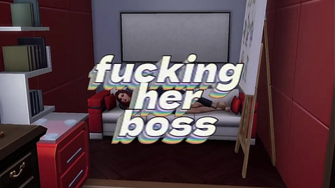 Jennifer gets fucked by her boss l The Sims 4