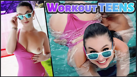 Teen Planning to Workout Her Stamina