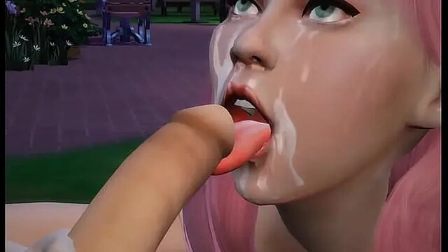 Cheating boyfriend's huge dick delights teen girlfriend