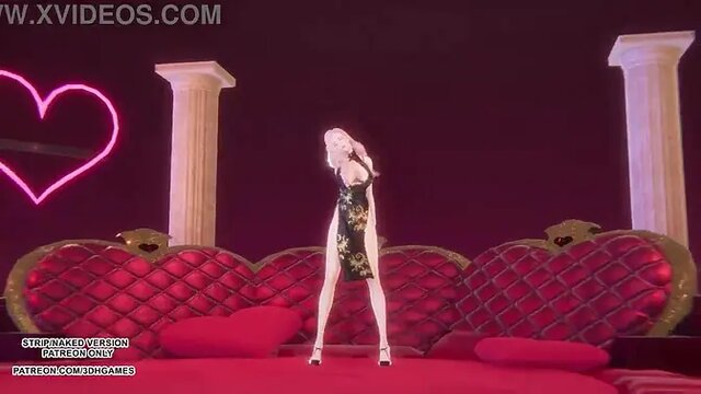 HYOLYN's sexy dance in League of Legends 3D animation