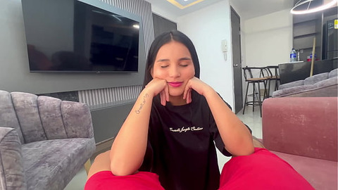 I fuck my stepsister hard as punishment for being naked all over the house seducing me really hard