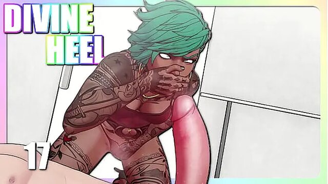 Shiny rod Seduction: Slutty MILF and Teen's Roleplay