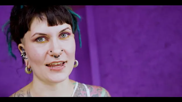 Tattoo TEEN rough balls deep ANAL threesome - DP &mdash;  ATM