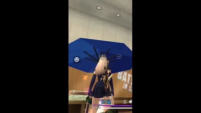 Teenage girl gets excited and rides shaft