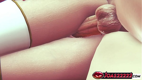 Princess Trix Wild Floor Sex - Hot Date Turns Into Creampie For Horny Redhead Teen With Massive Tits In Dress 3D Hentai Animation