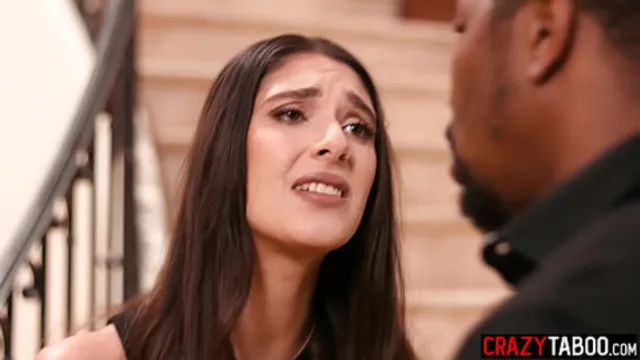 Naughty Latina mistress fucks big cock black guy and teen got destroyed