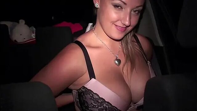 Krystal Swift's wild public car gangbang