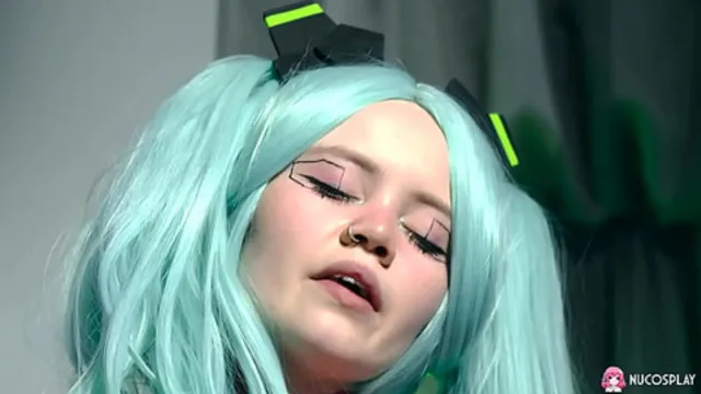 Sexy slutty teen Rebecca Nixon has fun with a sex toy 