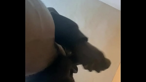 BBC Thug teen jerking off